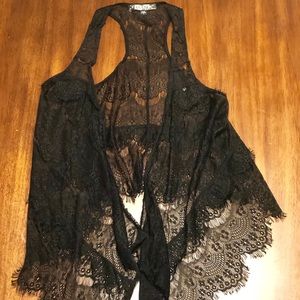 Guess lace vest